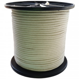 14333607 Фал на катушке 19 мм 40 м, полиамид, цвет белый