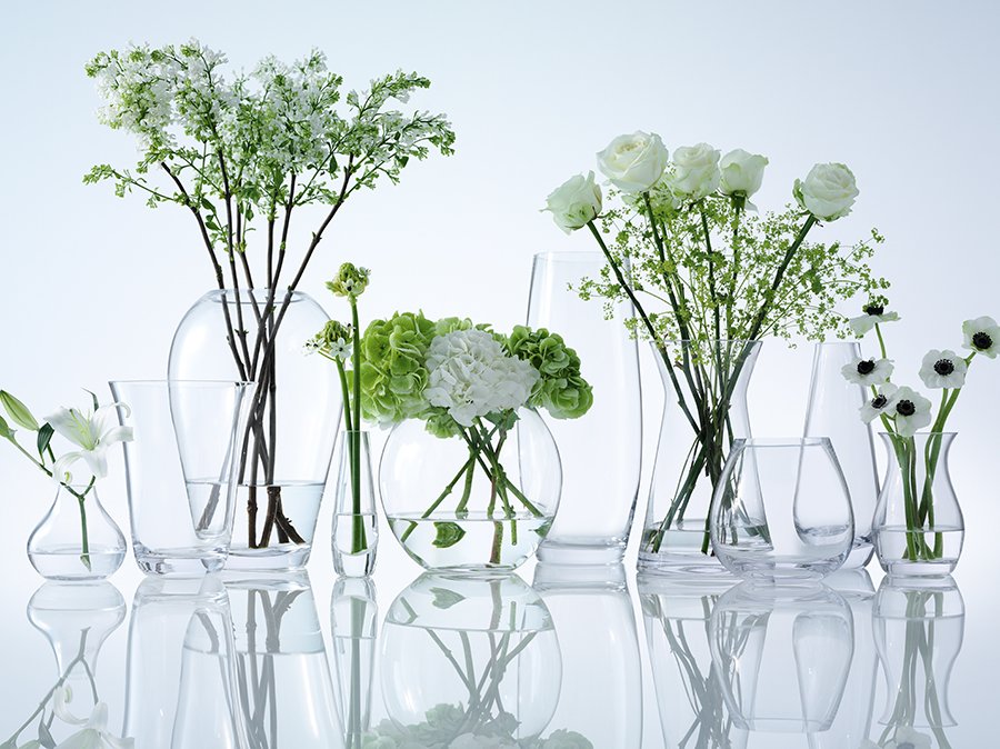 Ваза для открытого букета flower 26 см LSA INTERNATIONAL - 253379 Прозрачный  - Вид №5