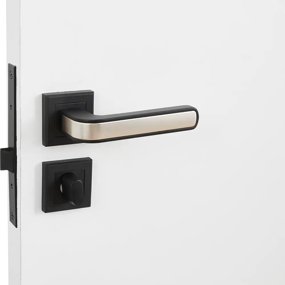 Дверные ручки Edson 360-Z01, с запирания, цвет черный 85063854 STLM-2137496  - Вид №4