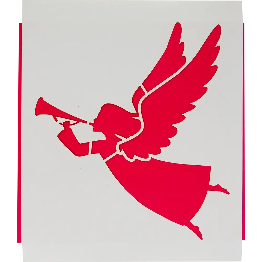 Трафарет самоклеящийся «Ангел» 25х30 см UNIBOB STLM-2038087