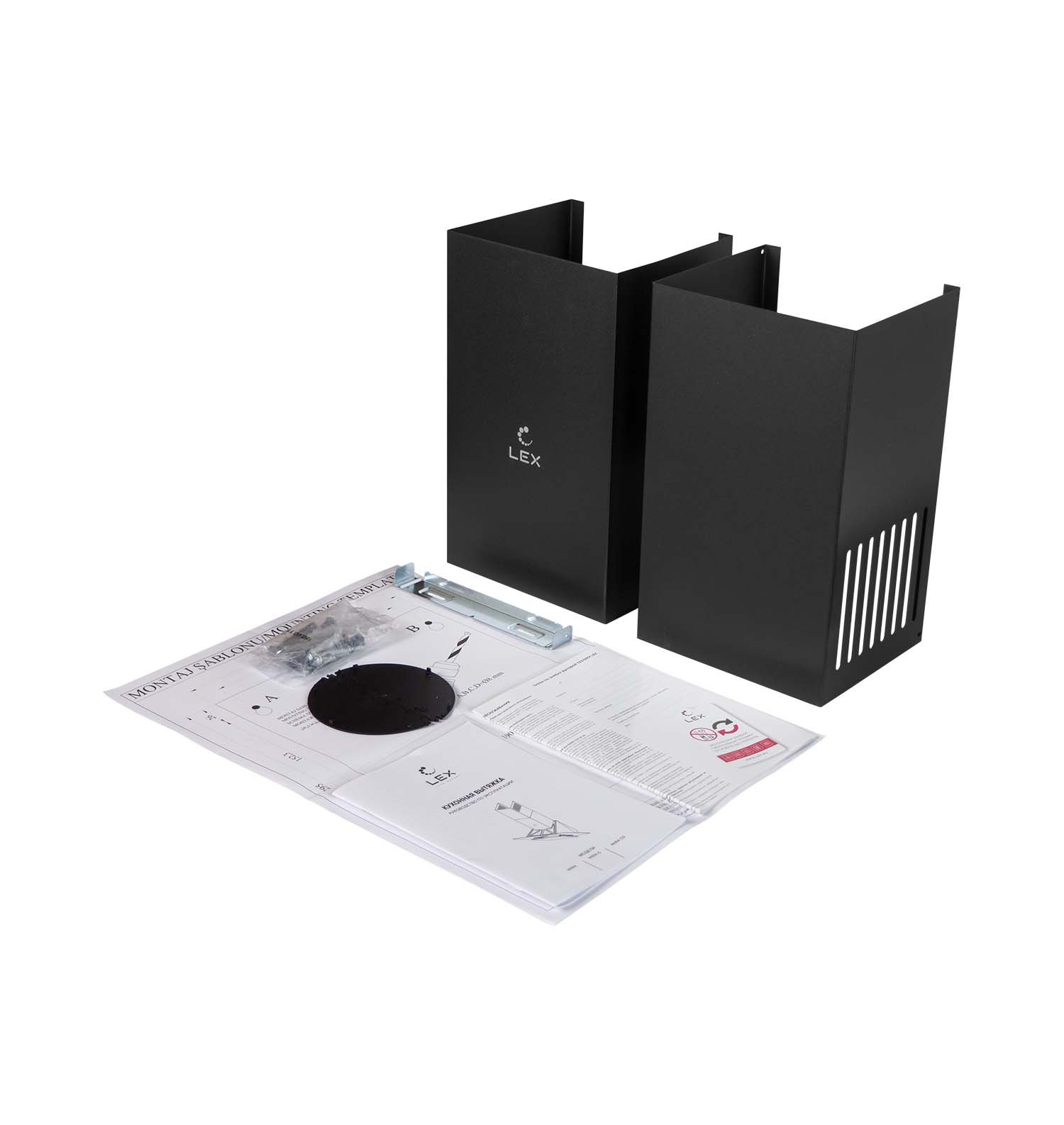 9919449 Вытяжка наклонная LEX MIRA G 500 черный/черный STDN-0039871 - Вид №6