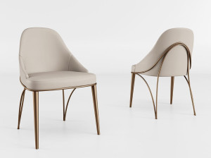 Кожаный мягкий стул