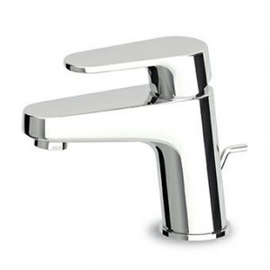 ZSN599 Смеситель для раковины, однорычажный, с аэратором, сливной слив 1 1/4 ", гибкие шланги. <br> Картридж с ограничителем расхода и температуры. Zucchetti Sun