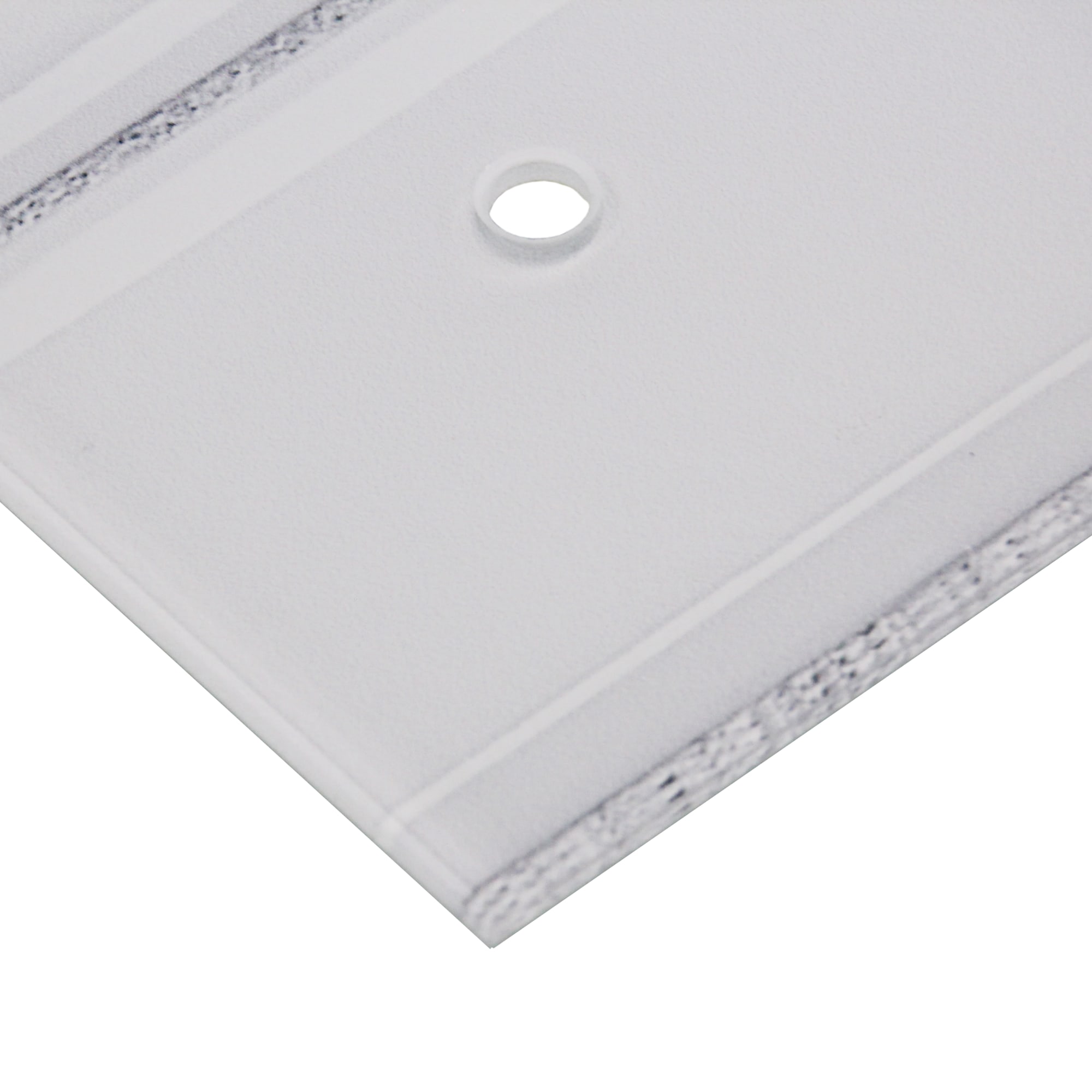 88294197 Стеновая панель Брик, 60x4x60 см, закаленное стекло, цвет белый Santreyd  - Вид №2