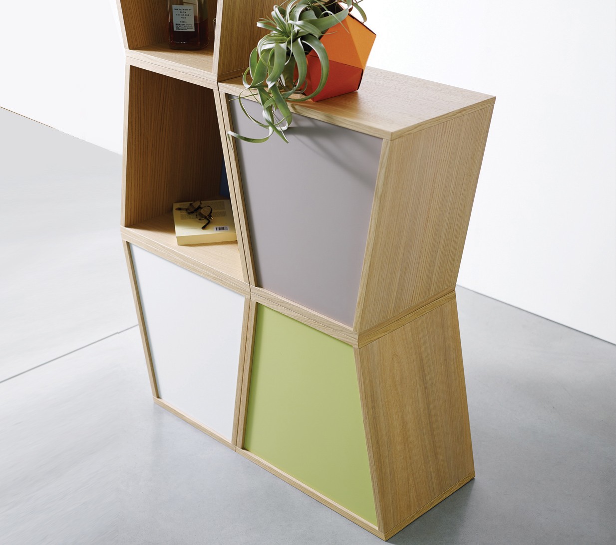 Ex.T Flatwork Блок штабелирования из листового металла зеленого цвета outletEXFLATWORK/CHART  - Вид №2