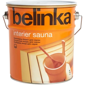 Пропитка для бани и сауны Belinka Interier Sauna 2.5 л