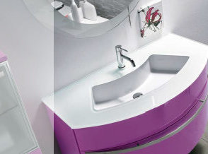 CL69 CALLA Комплект мебели для ванной комнаты 105 см ARDECO Ardeco S. R. L 42400 - Вид №4