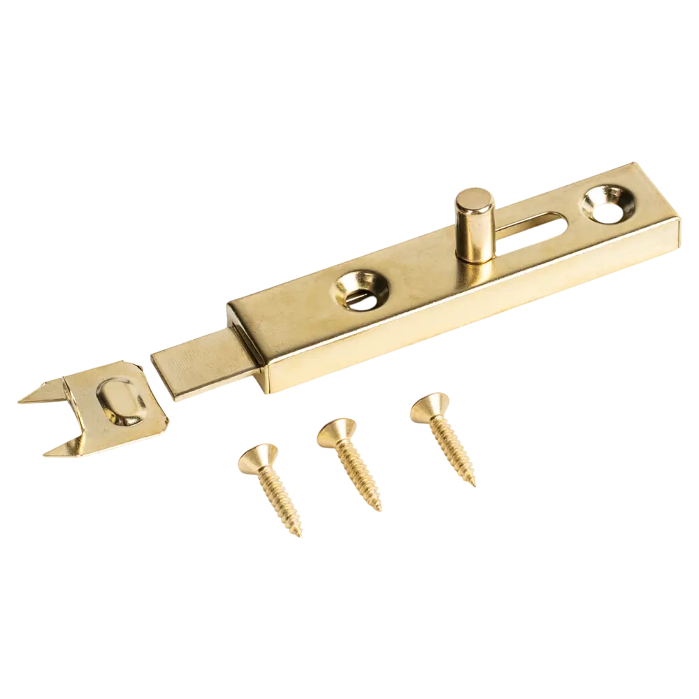 Задвижка механическая Edson 70 мм железо золото Santreyd STLM-2192904 - Вид №1