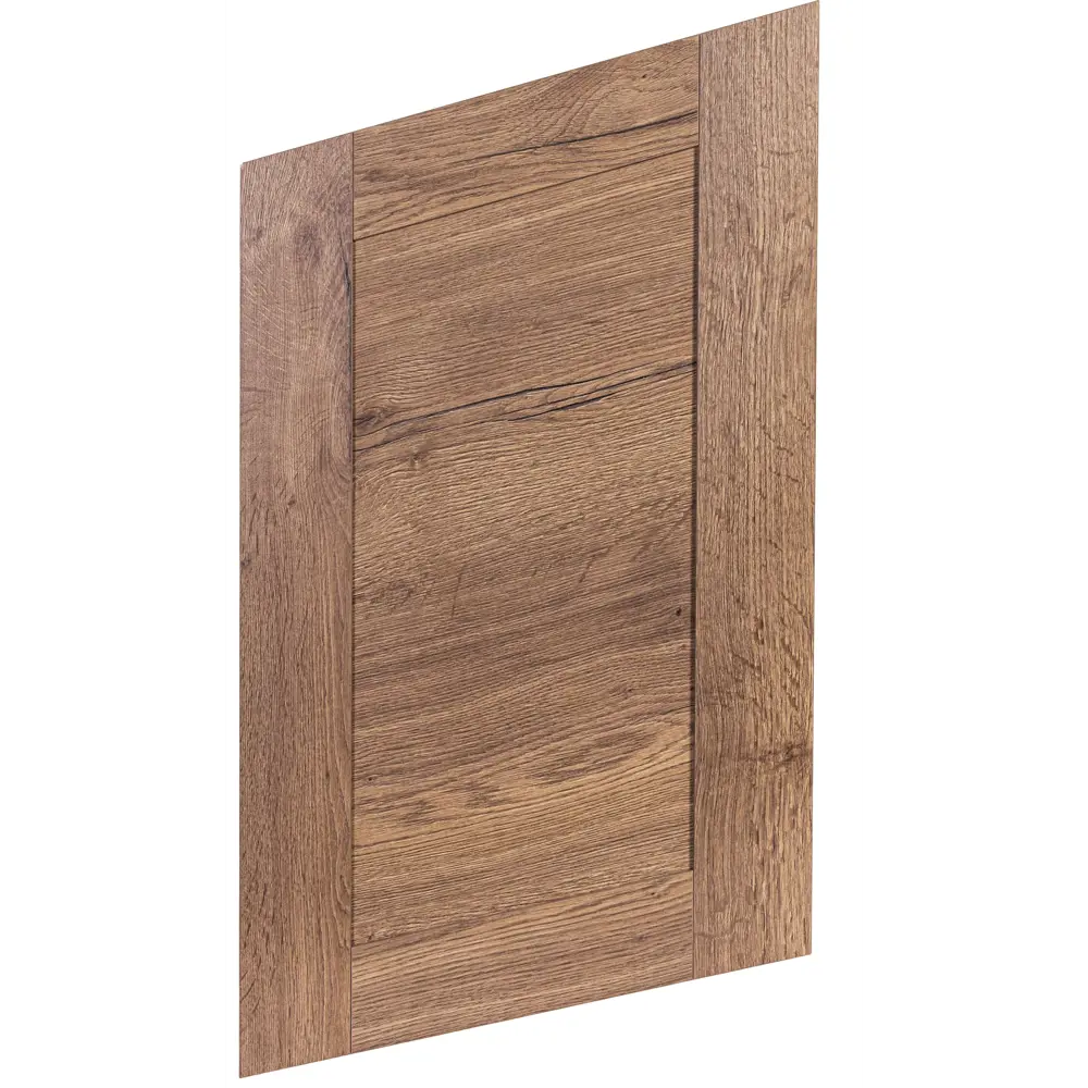 Фасад кухонный DELINIA ID Рошаль 44.7×76.5 см в цвете тёмное дерево 86881119 STLM-0874361