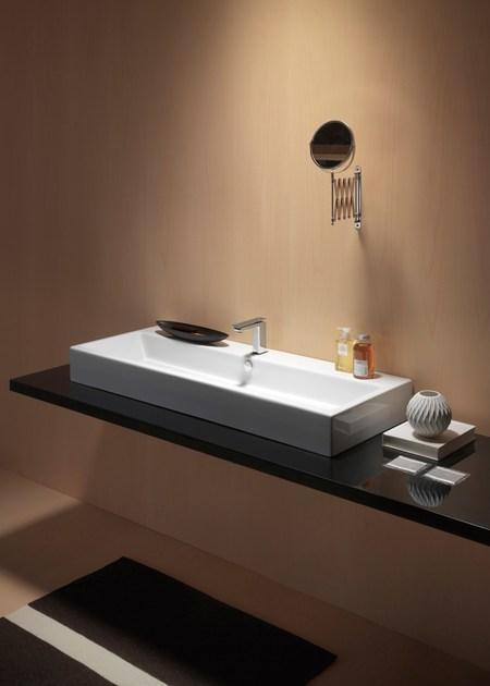 8924111 Накладная раковина на столешницу  овальная GSI ceramica Kube - Вид №2