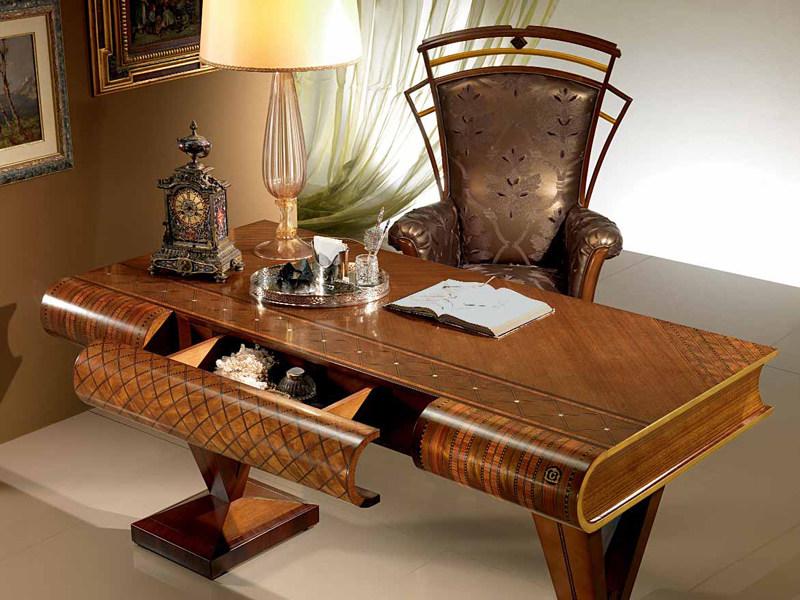 Carpanelli Деревянный стол с ящиками Libro Sc17 - Вид №1