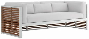 GANDIABLASCO 3-местный садовый диван из тика Dna teak