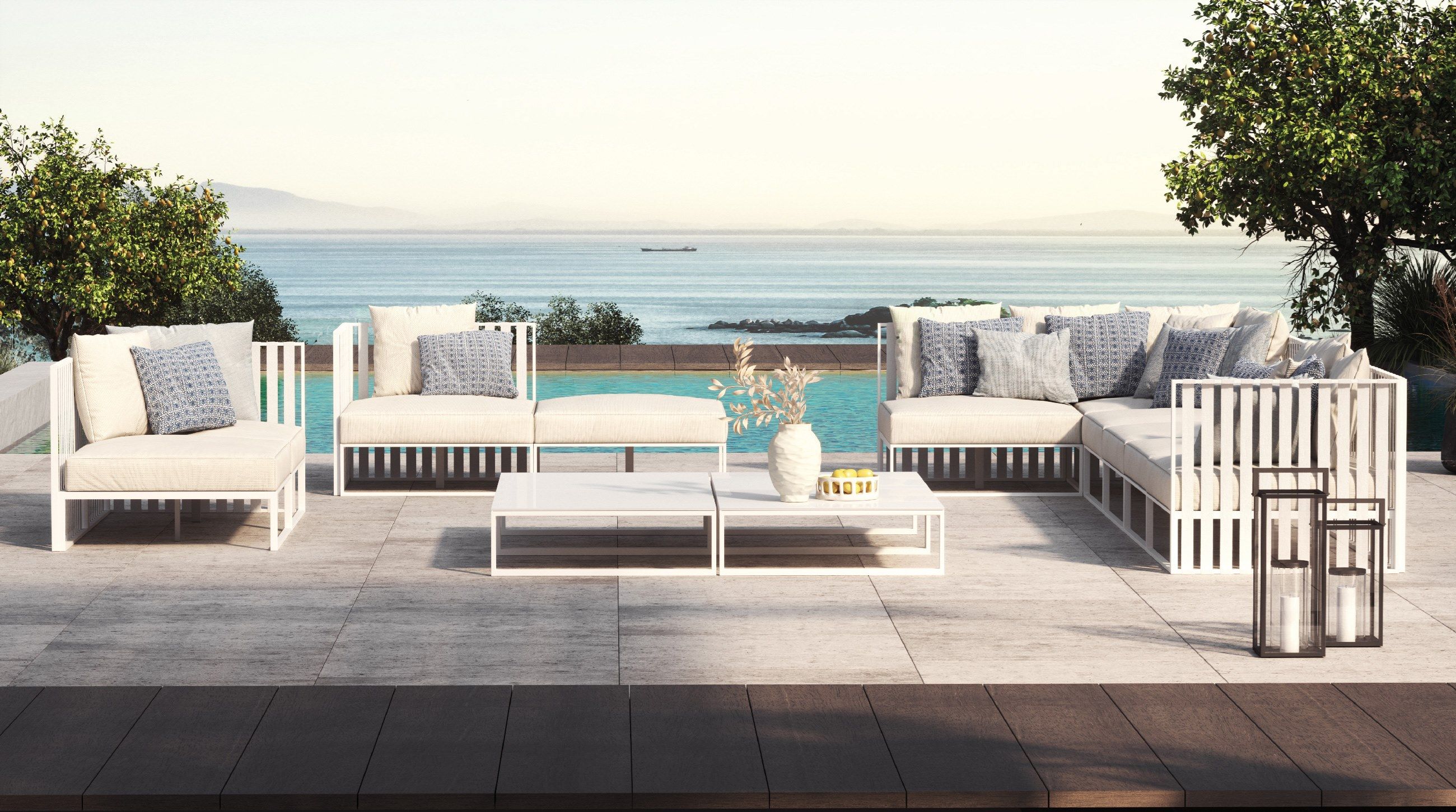 Квадратный садовый столик Braid Metropolitan ARCH-00035261 - Вид №2