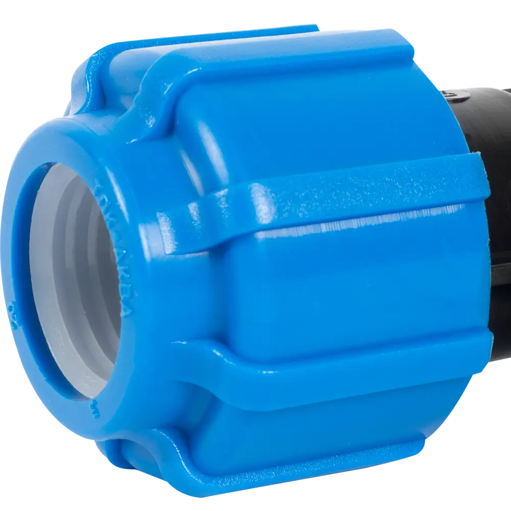 Тройник комбинированный ПОЛИТЭК 20x1/2"x20 мм для водопроводных систем 13503221 STLM-0003224 - Вид №1