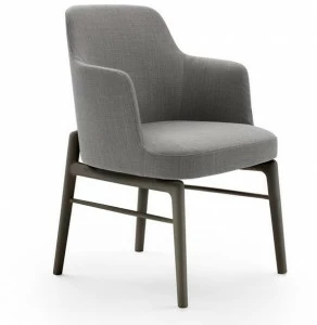 Flexform Стул с обивкой и подлокотниками Leda