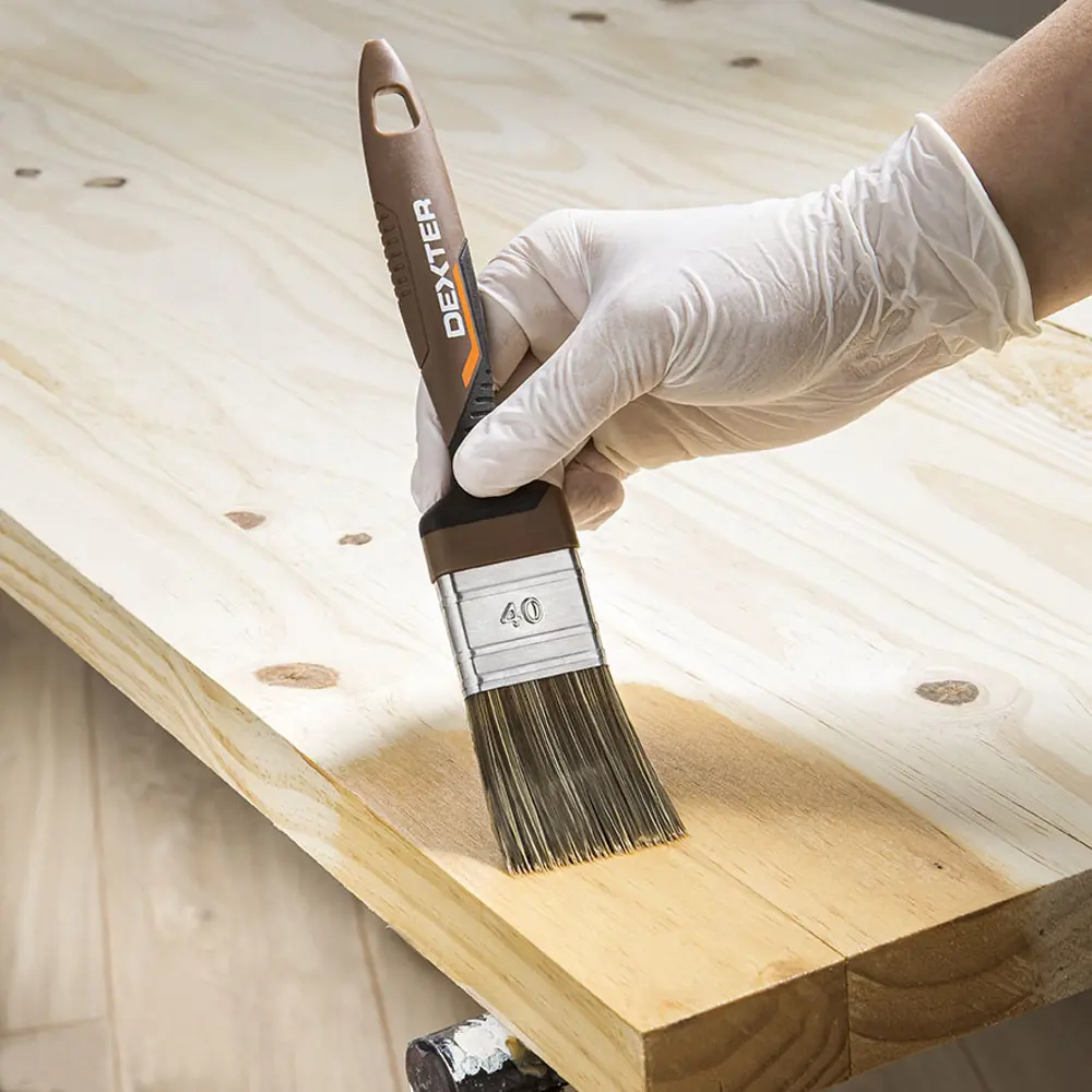 Кисть Dexter для лаков и антисептиков 30 мм с эргономичной ручкой 82798221 STLM-0036045 - Вид №2