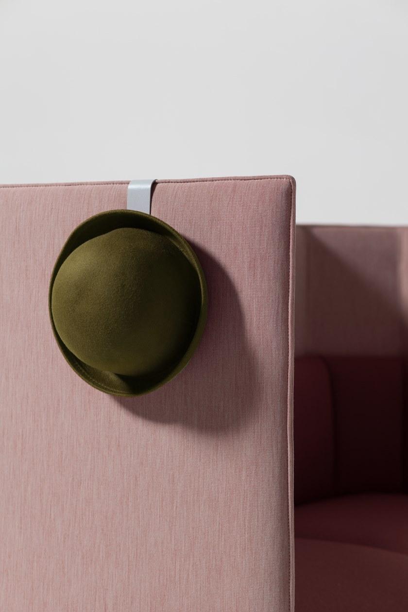 Manerba 2-х местный тканевый диван с высокой спинкой Kokoro sun-id-1406370 - Вид №2