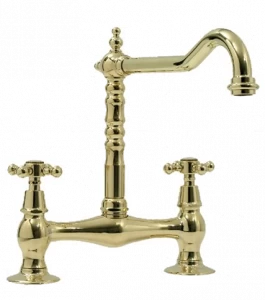 BLEU PROVENCE Смеситель для кухни на два отверстия с поворотным изливом Rubinetti da cucina Rkf12or