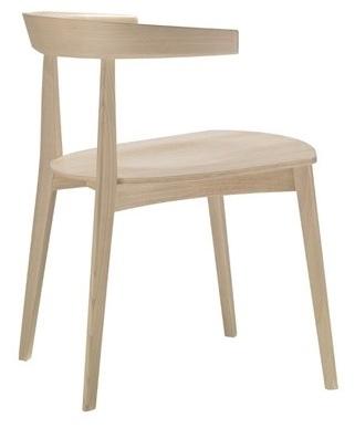 Andreu World Деревянный стул с открытой спинкой Carola Si0905 - Вид №1