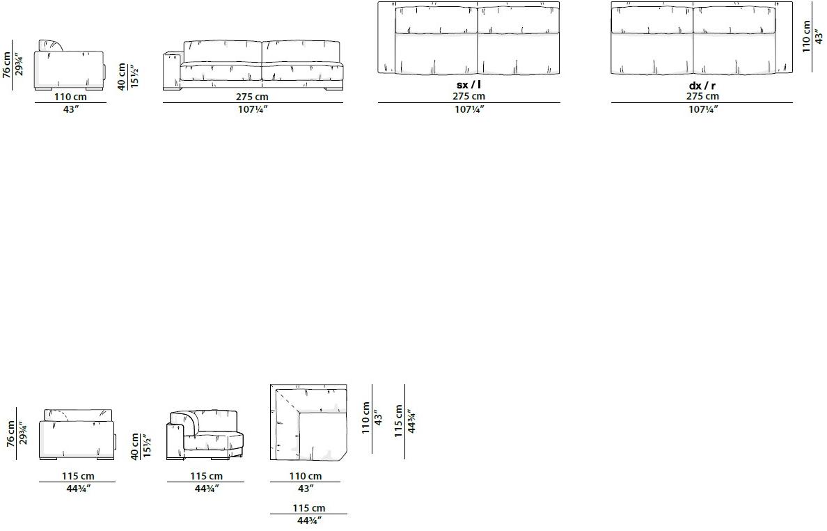BAXTER Секционный кожаный диван Budapest sun-id-1429062 - Вид №11