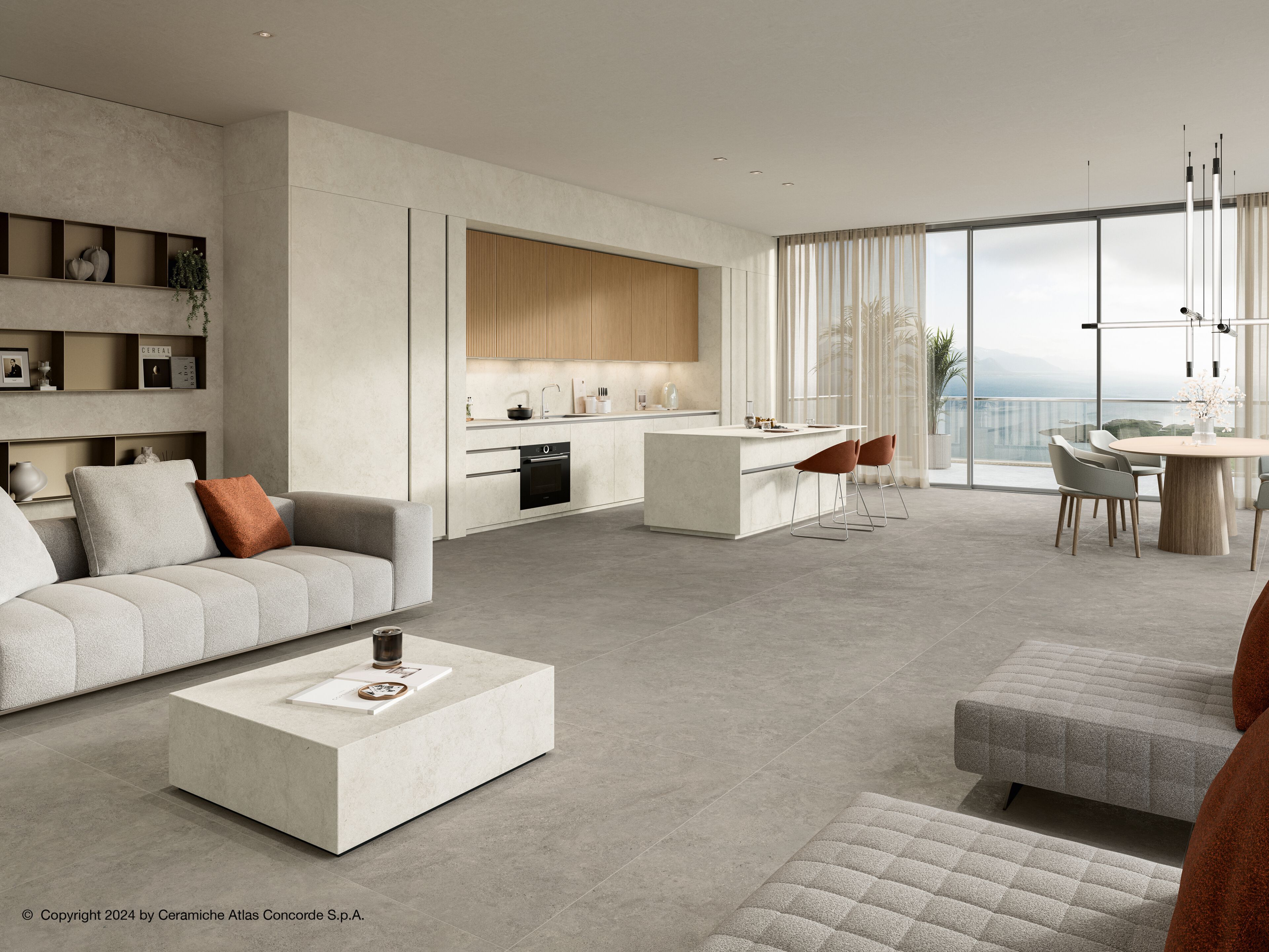 Керамогранит с эффектом камня Atlas Concorde Boost Icor ARCH-00108218 - Вид №10