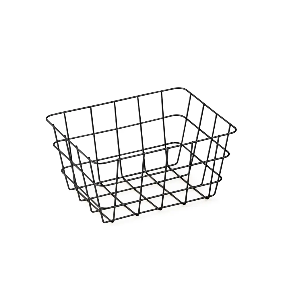 ZENFORT Металлические корзины для хранения Уют черные 2 шт 89381084 STLM-1570995