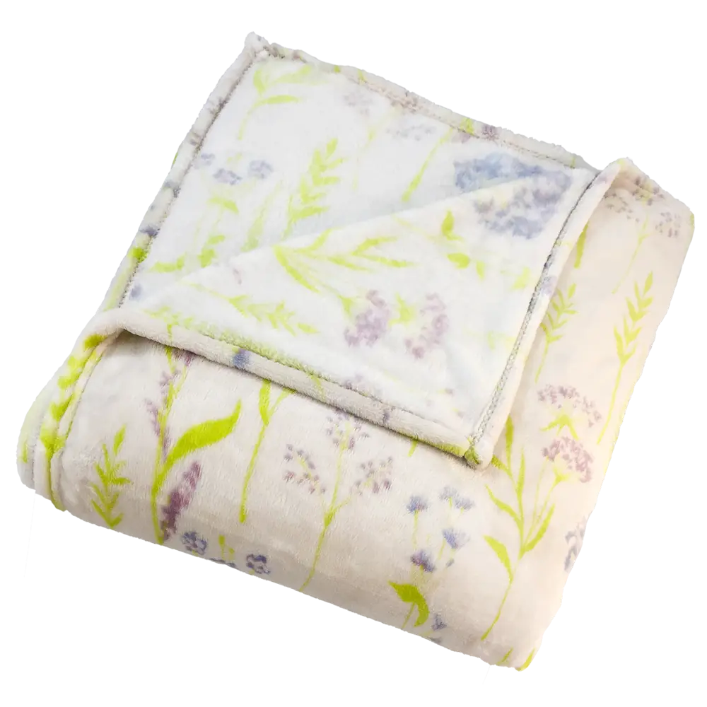 Плед «Форесталь» 180x200 см фланель цвет бежевый BELEZZA STLM-2149275 - Вид №4