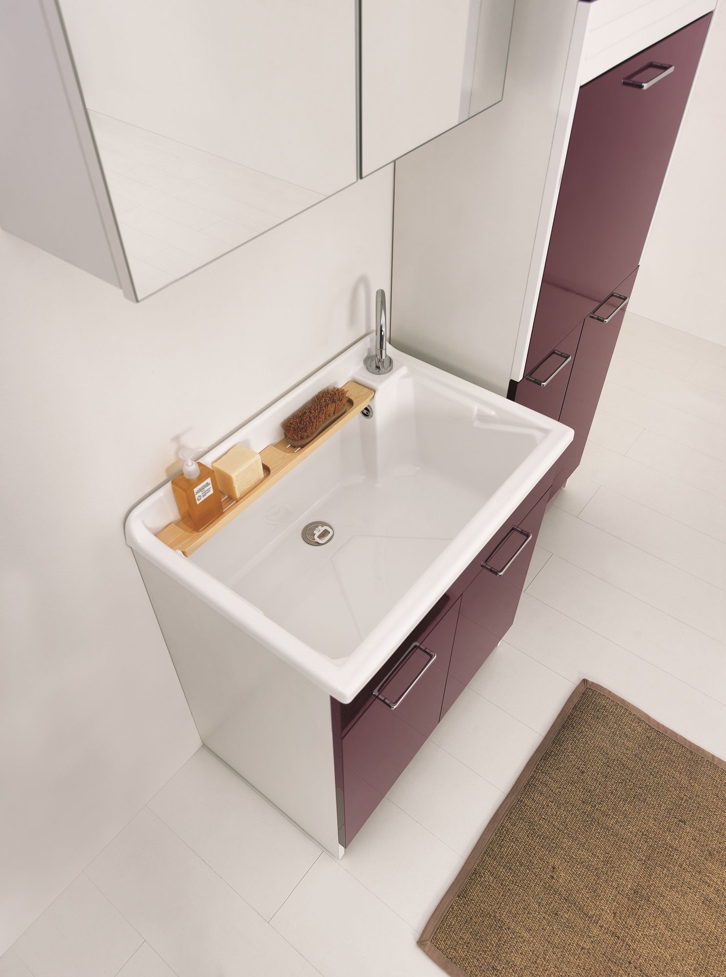 Шкаф для белья из ДСП с распашными дверцами COLAVENE Lindo ARCH-00099481 - Вид №3