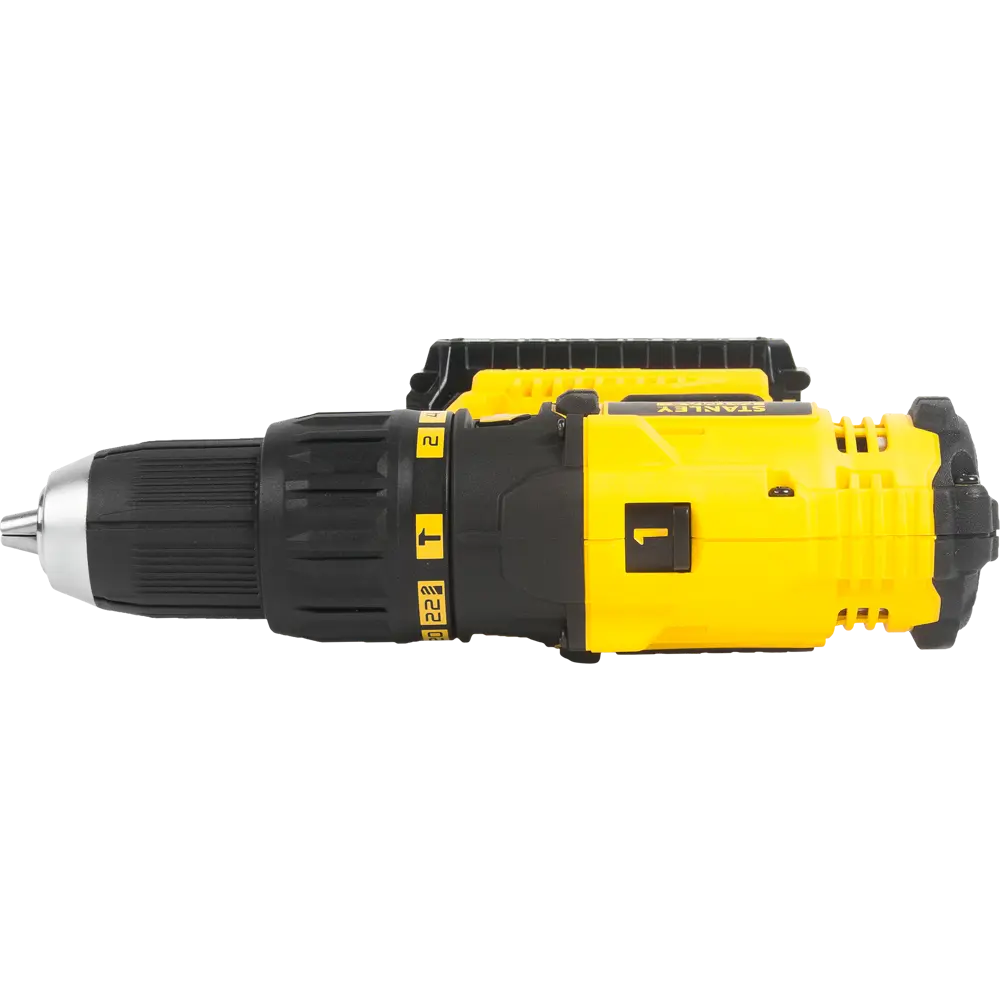 Дрель-шуруповерт аккумуляторная ударная Stanley Fatmax FMC626C2S, 18 В Li-ion 2х1.3 Ач STLM-2121399 - Вид №2