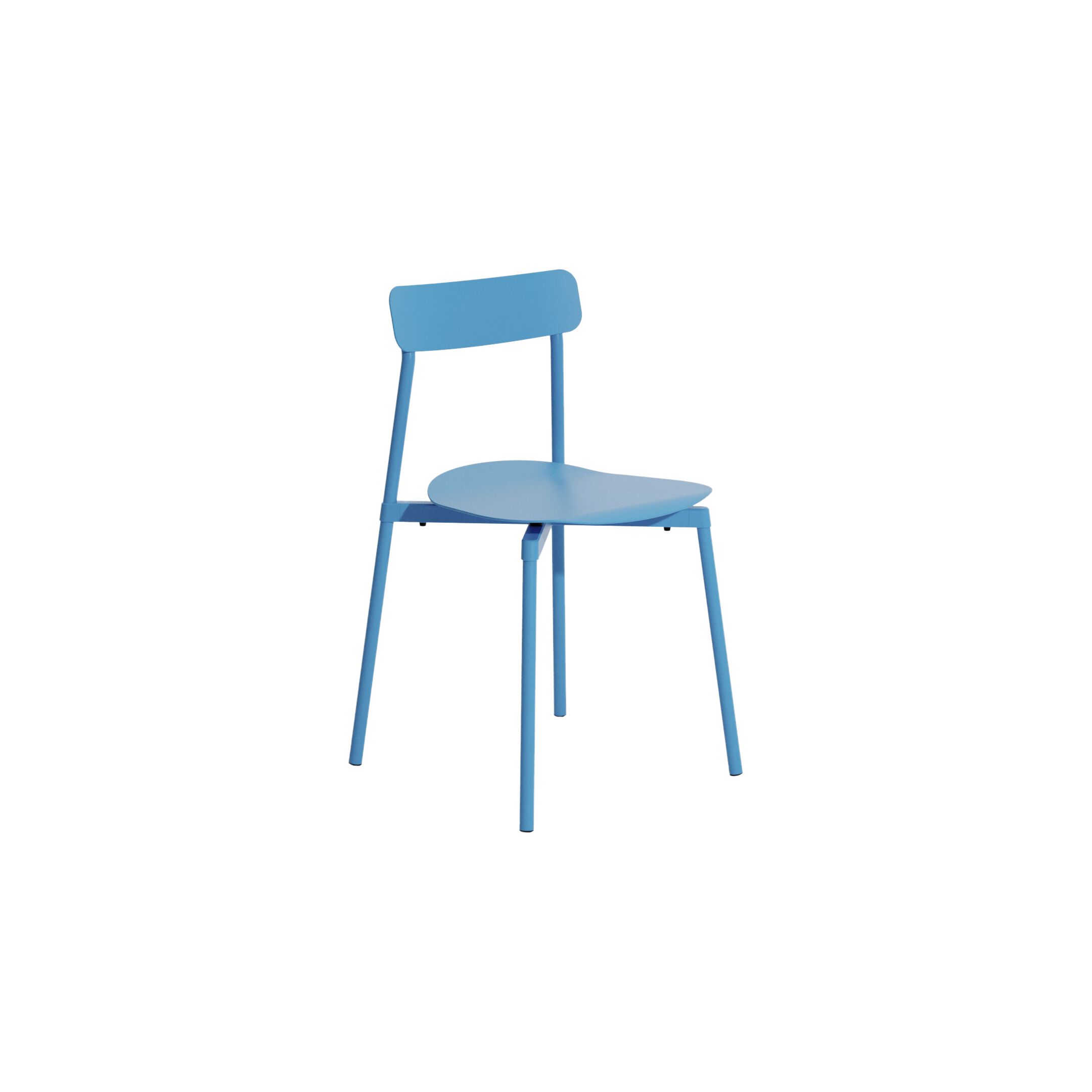 Алюминиевый штабелируемый стул с порошковым покрытием Petite Friture Fromme ARCH-00150568 - Вид №49