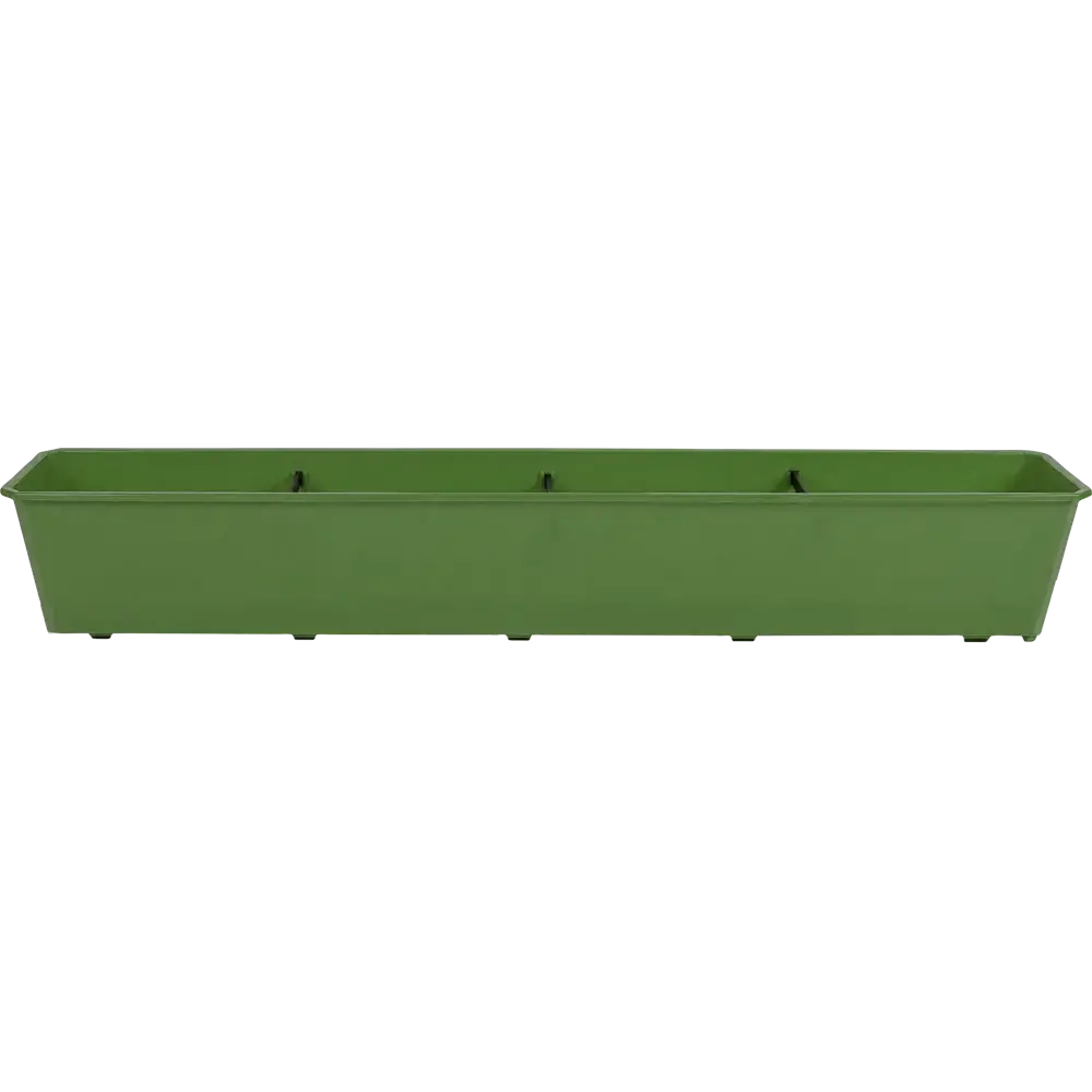 Ящик балконный Ingreen 80 см 14 л зеленый 84238877 STLM-2167284 Товар без серии
