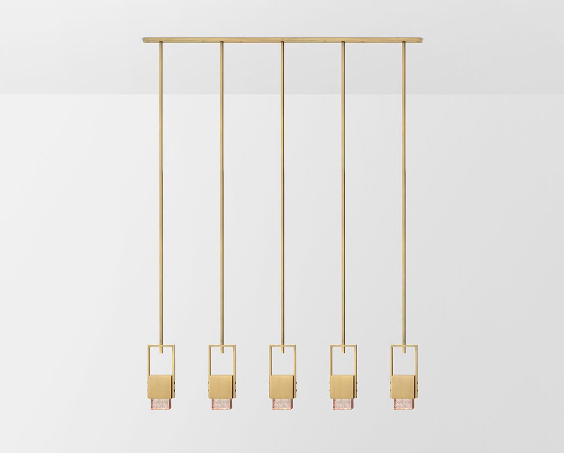 Металлический светодиодный подвесной светильник Articolo Studios куб ARCH-00016878 - Вид №1