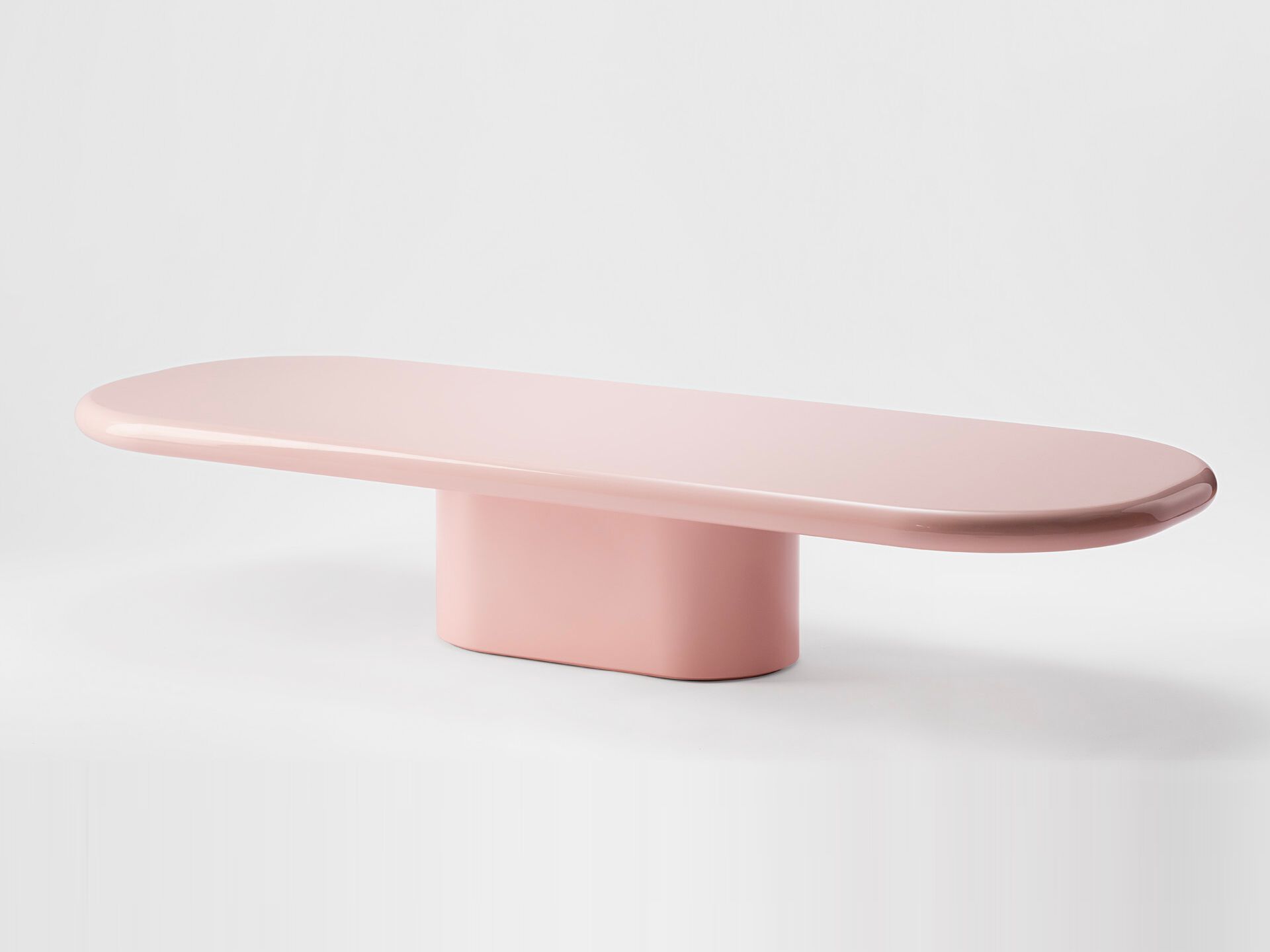 Гостиная МДФ прямоугольный низкий журнальный столик Punto Zero Franca e Allegra ARCH-00141957