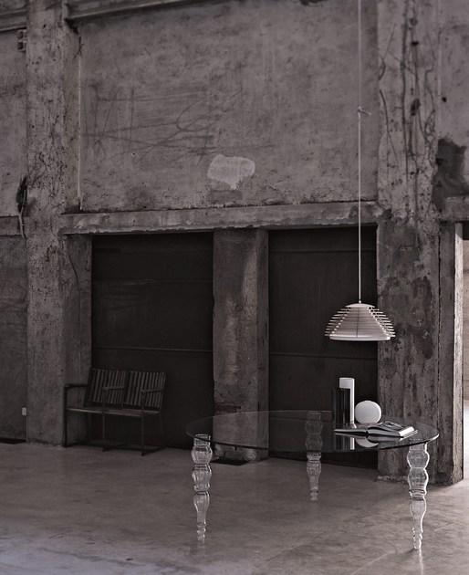 Glas Italia Прямоугольный стол из хрусталя Post modern sun-id-1388672 - Вид №3