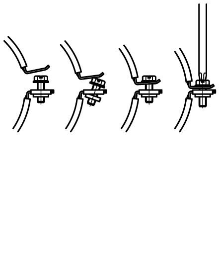 3363018 BIS KSB1 Хомуты с вкладышем epdm (M8, M8/10) для всех видов труб walraven  - Вид №2