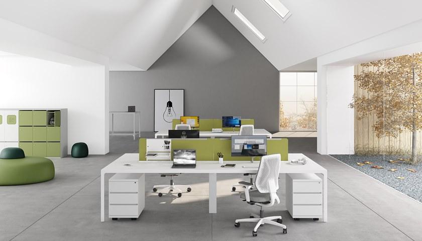 ESTEL GROUP Рабочее место с разделительными панелями More sun-id-1456350 - Вид №2