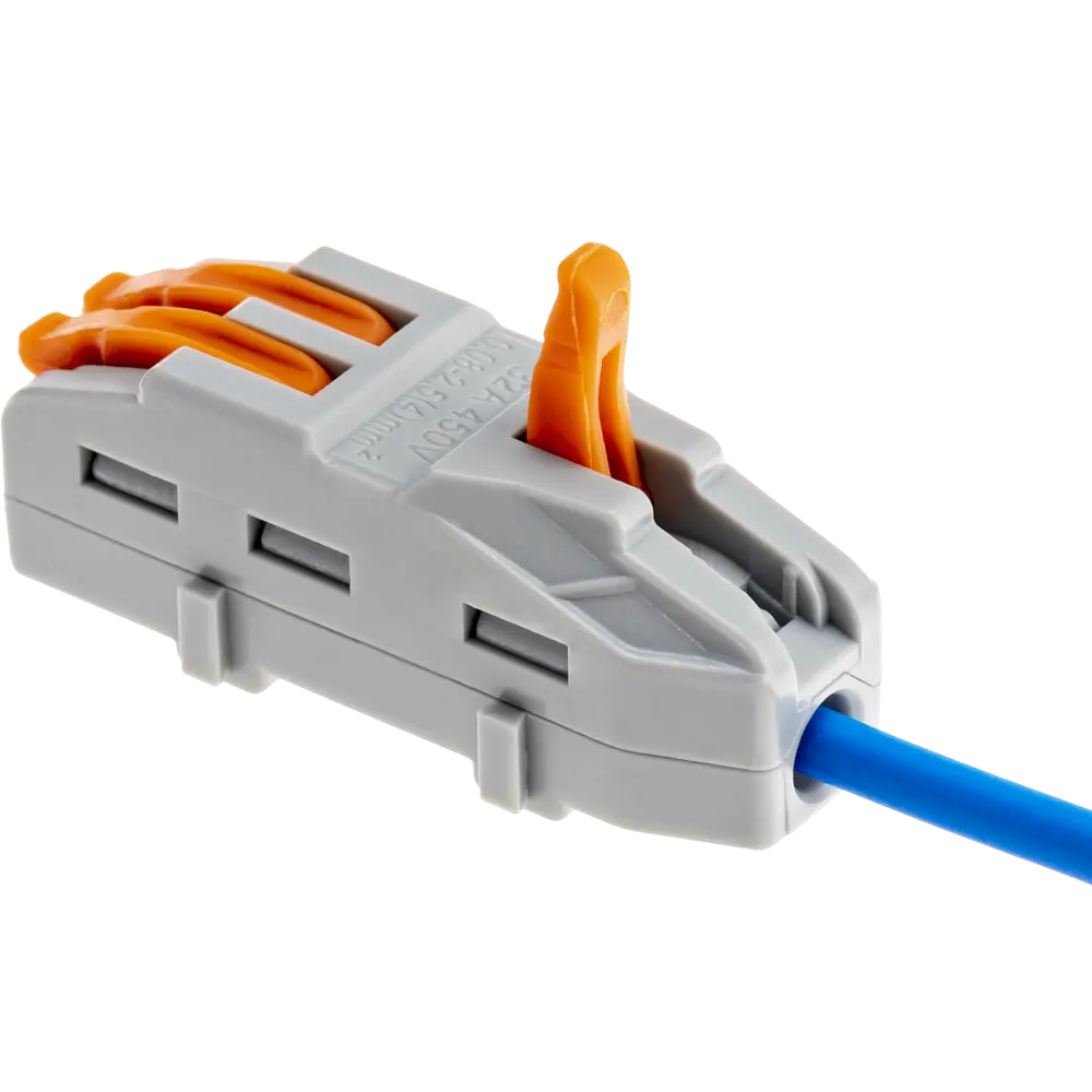 87887423 Клемма разветвительная Duwi 26664 3-проводная 4 мм 4 шт. STLM-1114751  - Вид №10