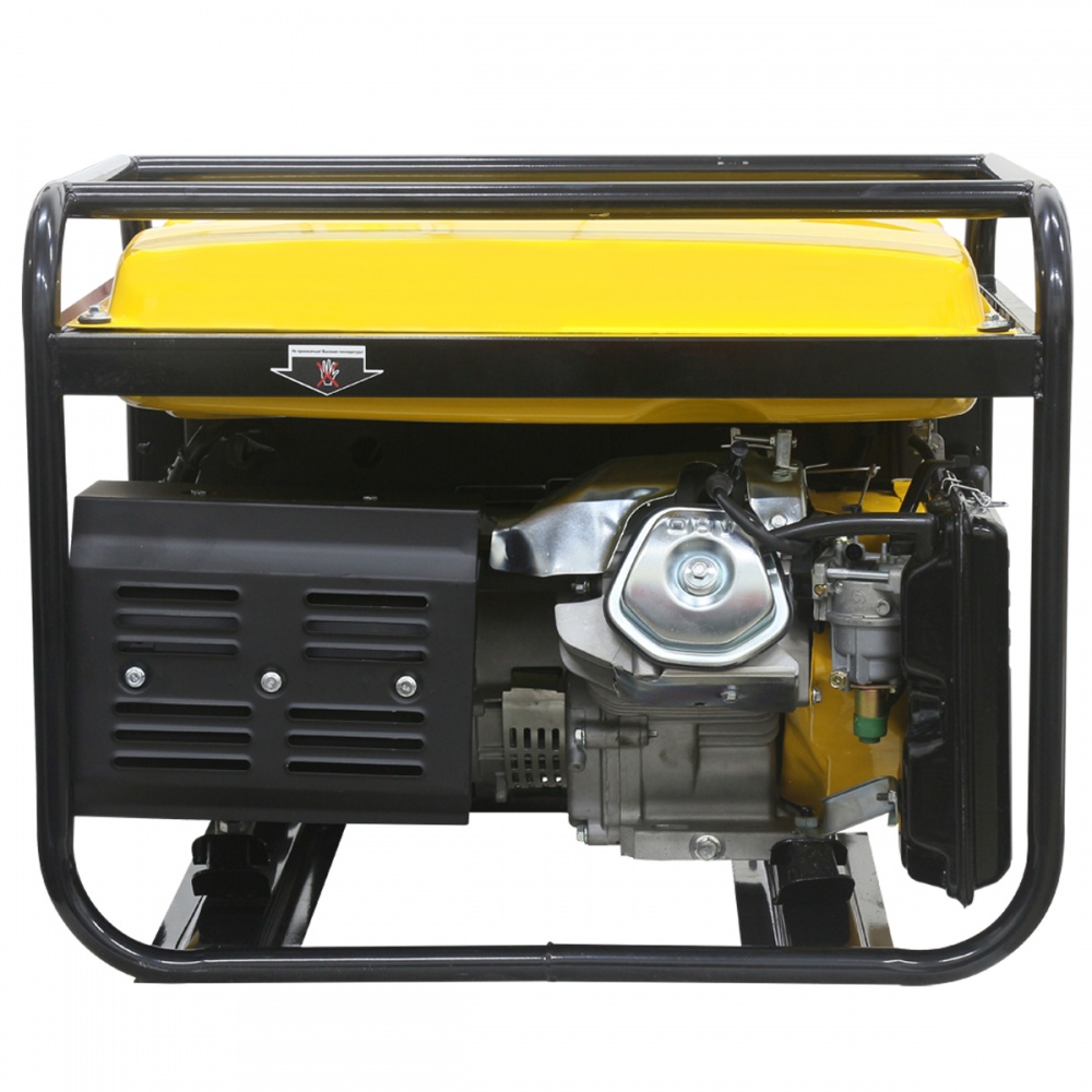 75593 Калибр Бензиновый генератор Калибр БЭГ-6500ЭС/220/380  - Вид №3