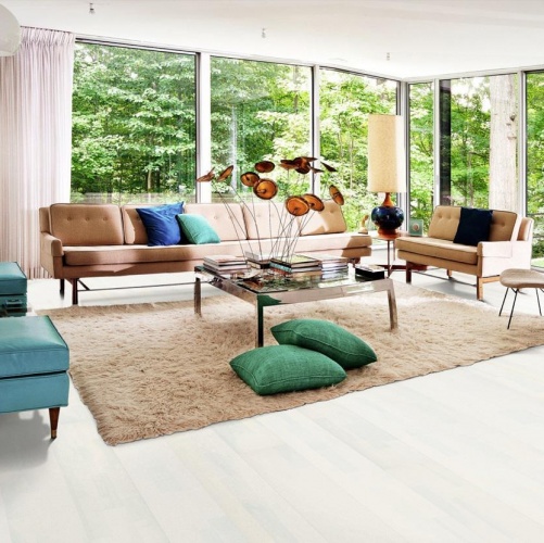 Паркетная доска Kahrs Ясень Алебастр 2600200530 - Вид №8