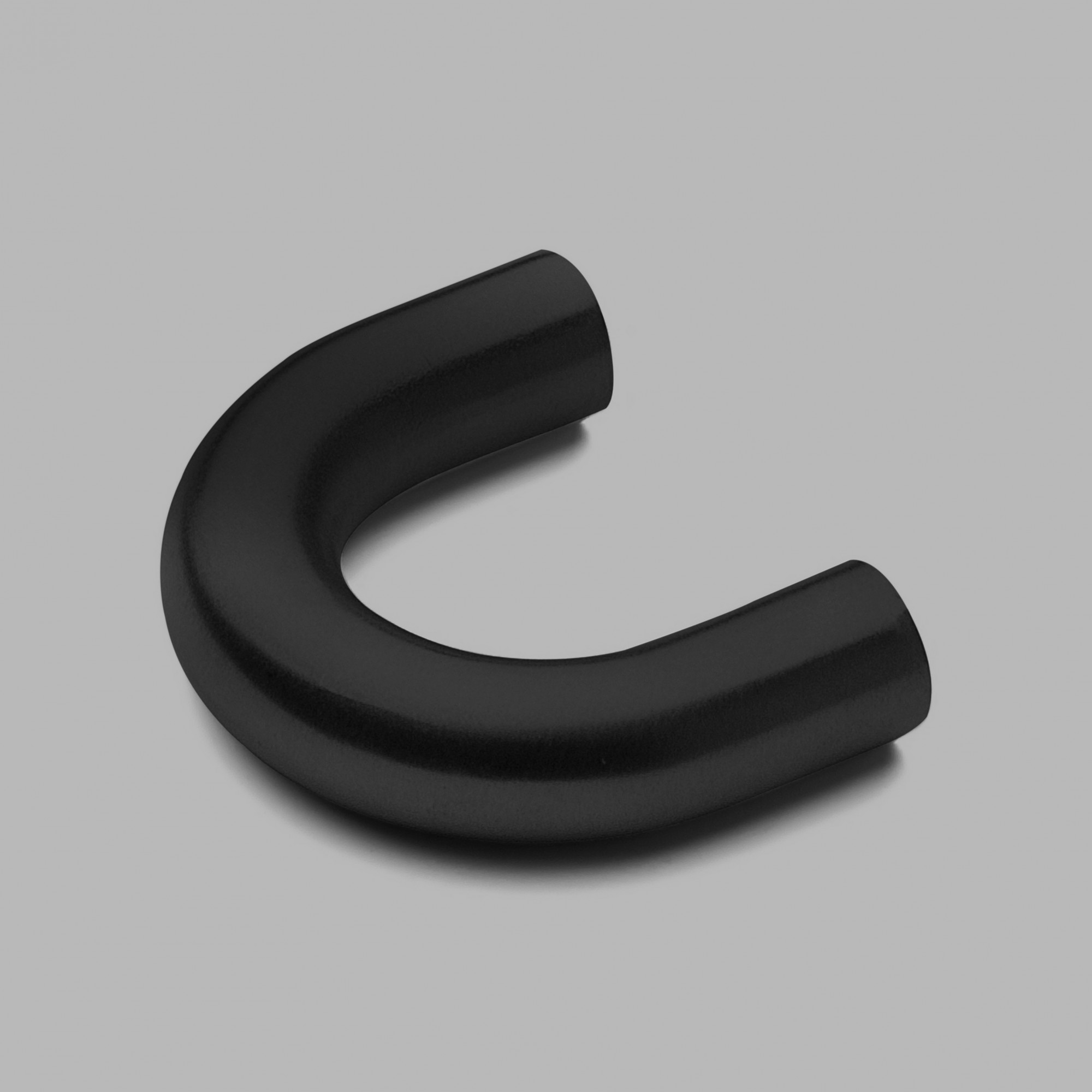 143822P4024 Ручка шкафа круглая - угольd line Knud Holscher 