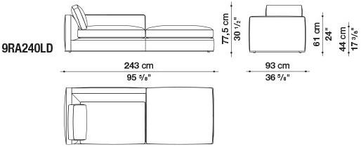 B&B Italia Диван из ткани Richard sun-id-1429934 - Вид №25