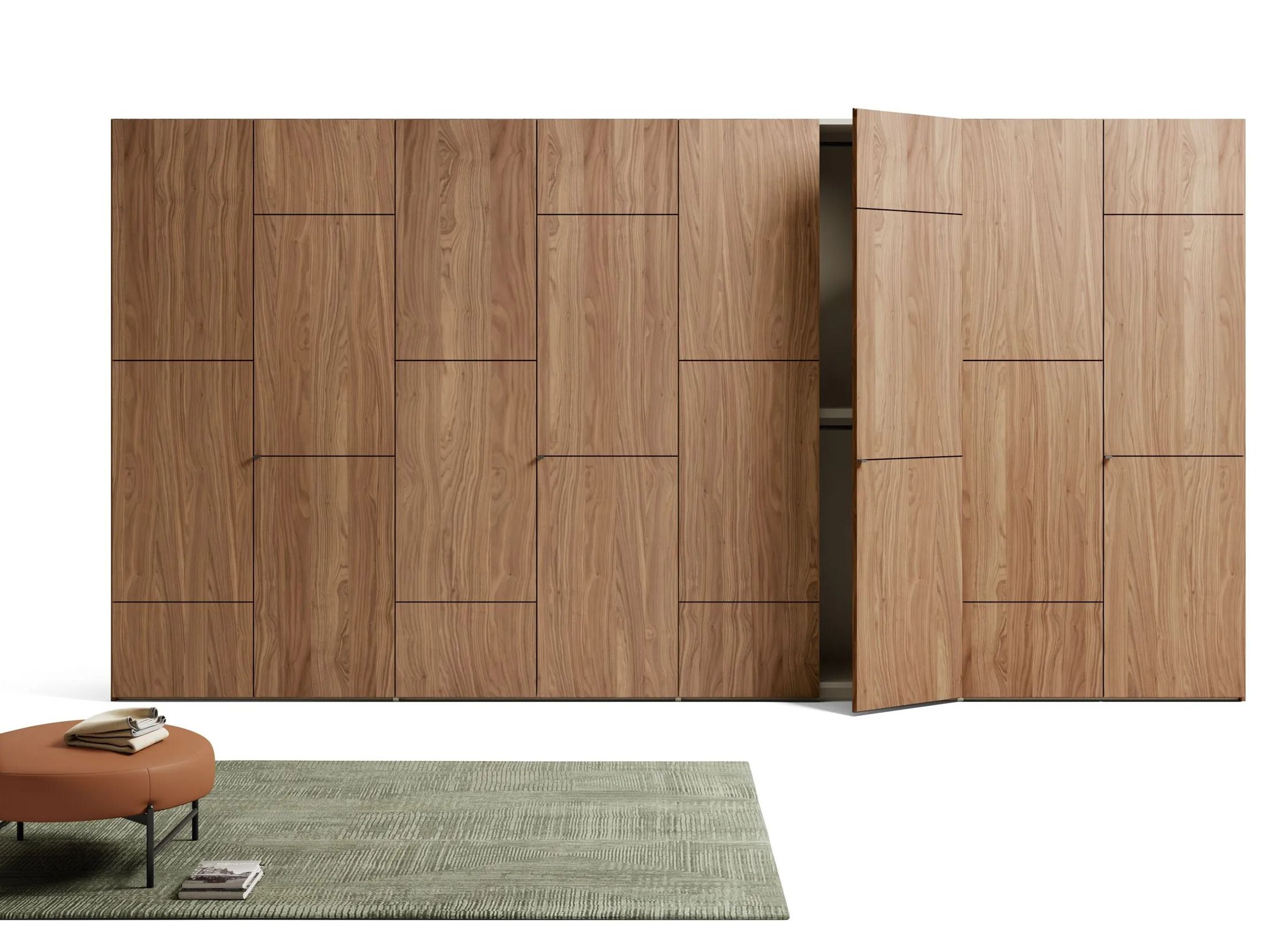 Секционный шкаф с деревянной распашной дверью Dall'Agnese Wardrobe Collection ARCH-00129547 - Вид №4