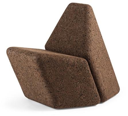 BlackCork Кресло из пробки Cacao sun-id-1509176 - Вид №1