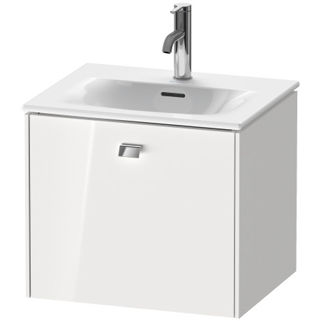 BR420900707 Тумбочка подвесная Brioso #BR4209 520 x 419 мм Бетонно-серый матовый декор Duravit - Вид №2