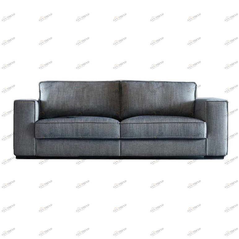 Диван Lux раскладной прямой серый ALTA COMFORT ЛОТОС 030811 Серый 