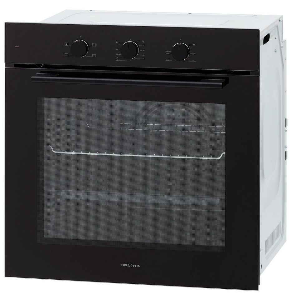 9039368 Электрический духовой шкаф KRONA ELEMENT 60 BL/BL черный KRONA1 STDN-0126541 - Вид №2