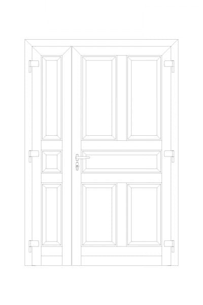 Алюминиевая входная дверь NURITH IMPERO ARCH-00007609 - Вид №9