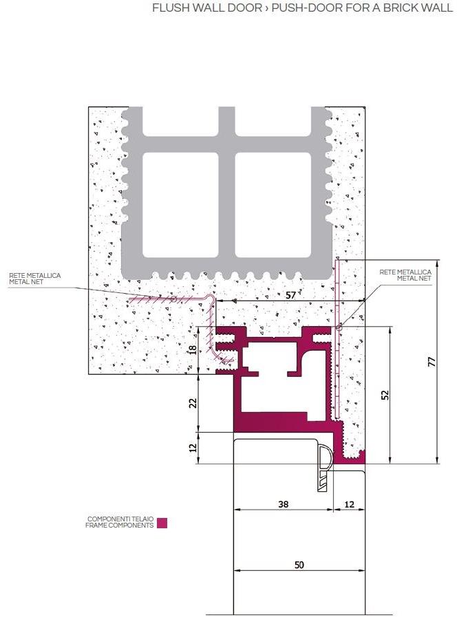 PLAN® Распашная дверь из алюминия и стекла заподлицо со стеной sun-id-1464541 - Вид №3