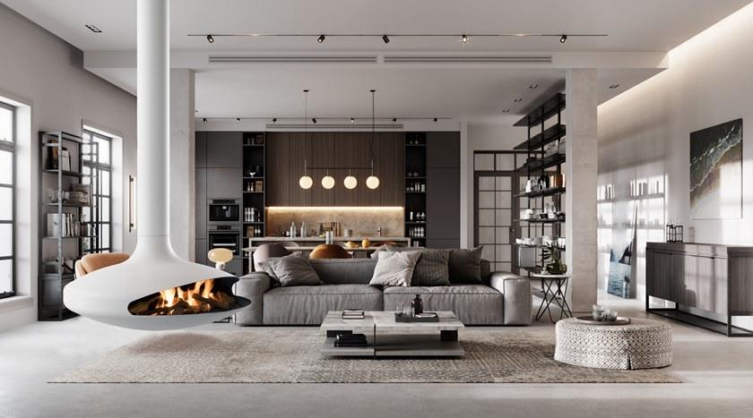 Focus creation Вращающийся газовый камин Gyrofocus sun-id-1501694 - Вид №1