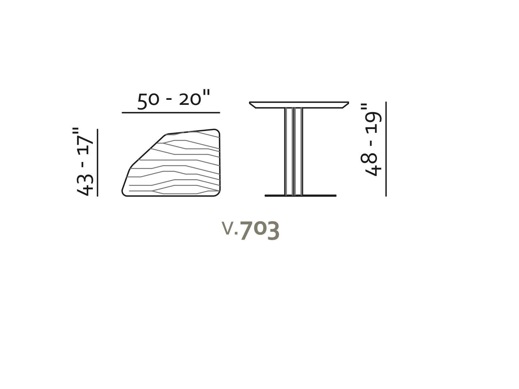 Деревянный журнальный столик Max Divani Muzzle ARCH-00136681 - Вид №1